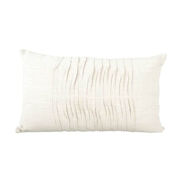 Бяла памучна възглавница Вълна, 50 x 30 cm - PT LIVING