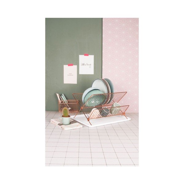 Kuchyňská utěrka Crane Neon Pink, 55x65 cm-image-2