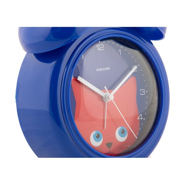 Детски будилник ø 15 cm Peekaboo Cat – Karlsson-image-3