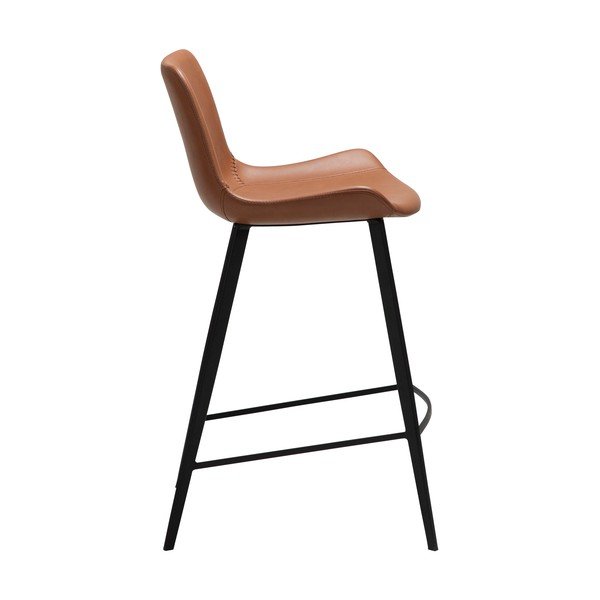 Бар стол в цвят кафяв коняк (височина на седалката 65 cm) Hype – DAN-FORM Denmark-image-2