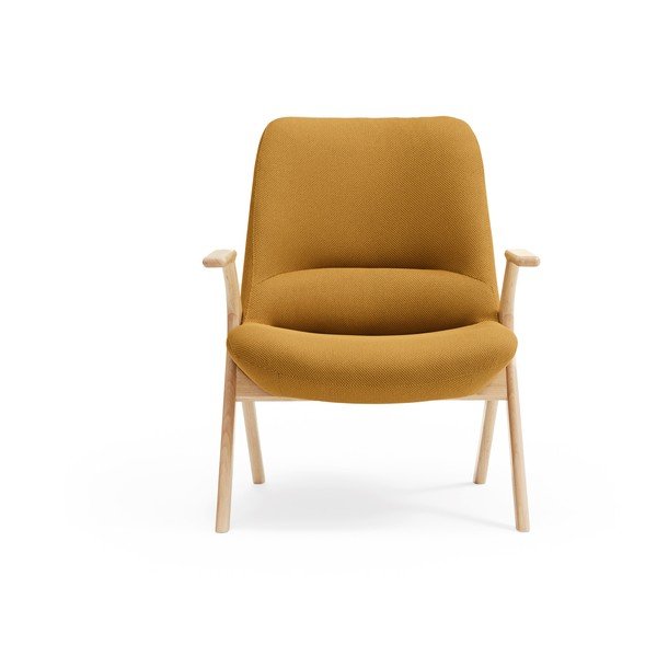 Стол в цвят горчица Dins - Teulat-image-1