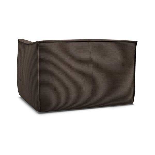 Кафяво кресло от рипсено кадифе Giorgia – Bobochic Paris-image-3