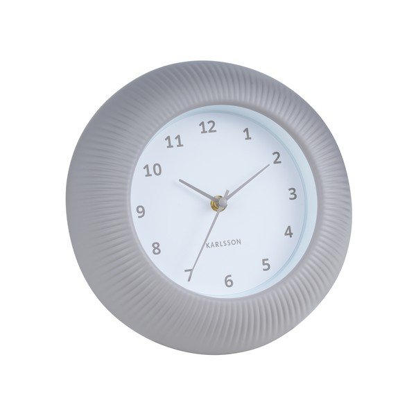 Стенен часовник ø 25 cm Tender Rib – Karlsson-image-3