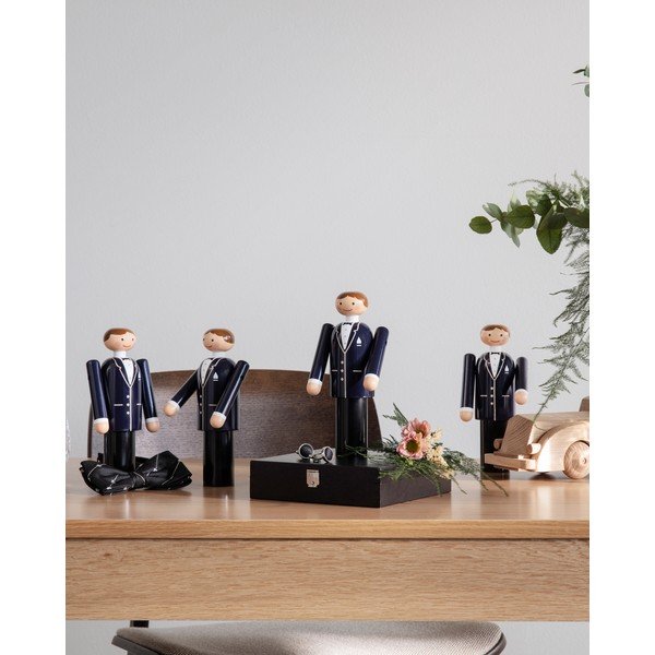 Дървена статуя Groom - Kay Bojesen Denmark-image-3