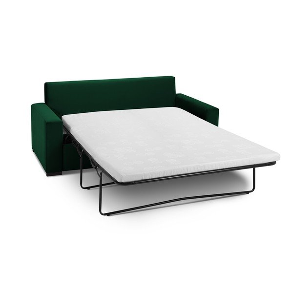 Тъмнозелен разтегателен диван Mezzo - Kooko Home-image-4