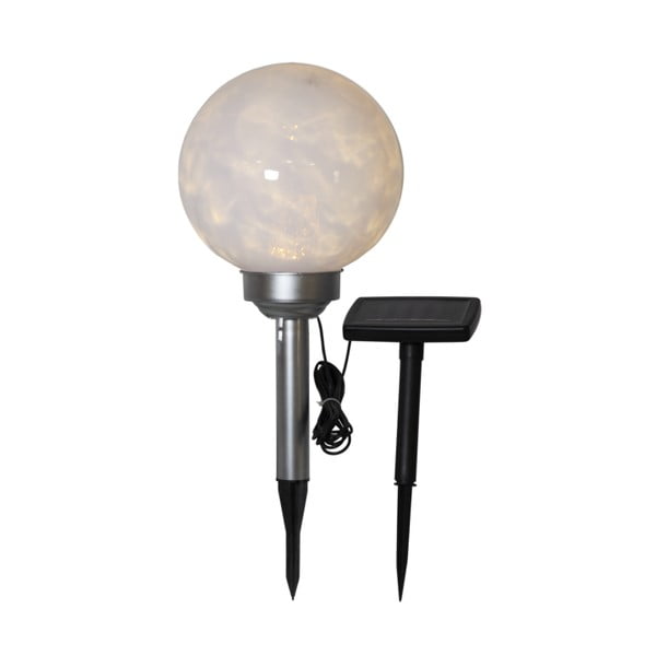 Външно кръгло соларно LED осветително тяло Luna, ø 20 cm M-Twinkle - Star Trading