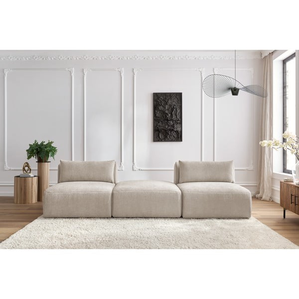 Бежов диван 283 cm Jeanne - Bobochic Paris-image-1