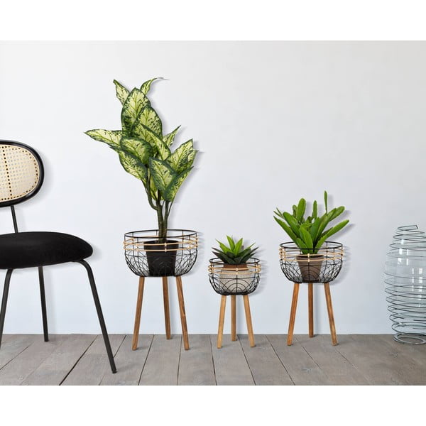 Метални стойки за цветя 3 бр. Oporto - Mauro Ferretti-image-1