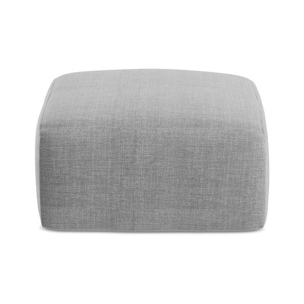 Светлосива табуретка Leila – Makamii