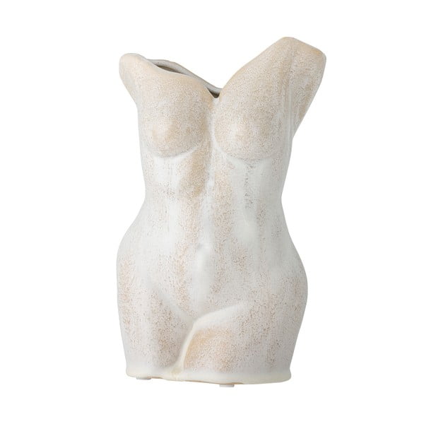 Кремава керамична ваза Athena - Bloomingville-image-4