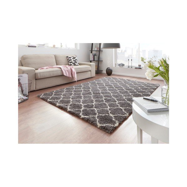 Tmavě šedý koberec Mint Rugs Luna, 80 x 150 cm-image-3