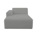 Сив модулен диван от букле (ляв ъгъл) Roxy – Scandic