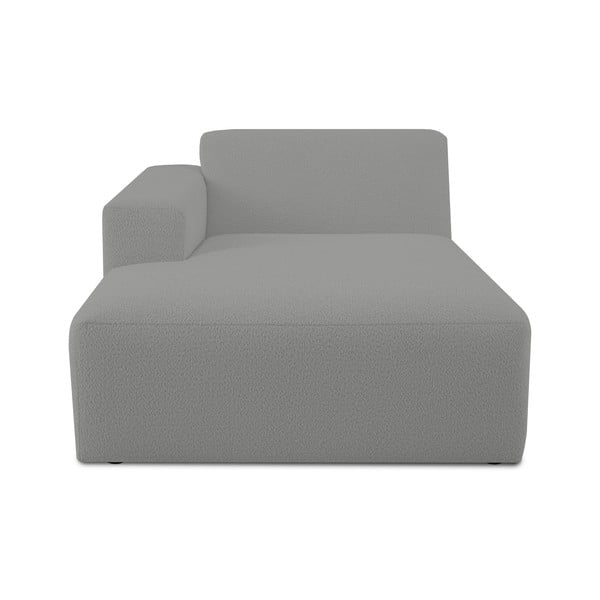 Сив модулен диван от букле (ляв ъгъл) Roxy – Scandic