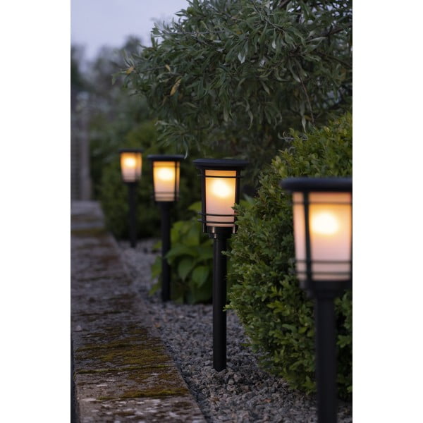 Външно соларно LED осветително тяло, височина 53 cm Flame - Star Trading-image-1