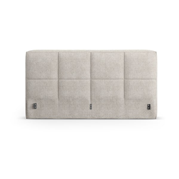Бежова тапицирана табла за легло 209x100 cm Darren – Micadoni -image-2
