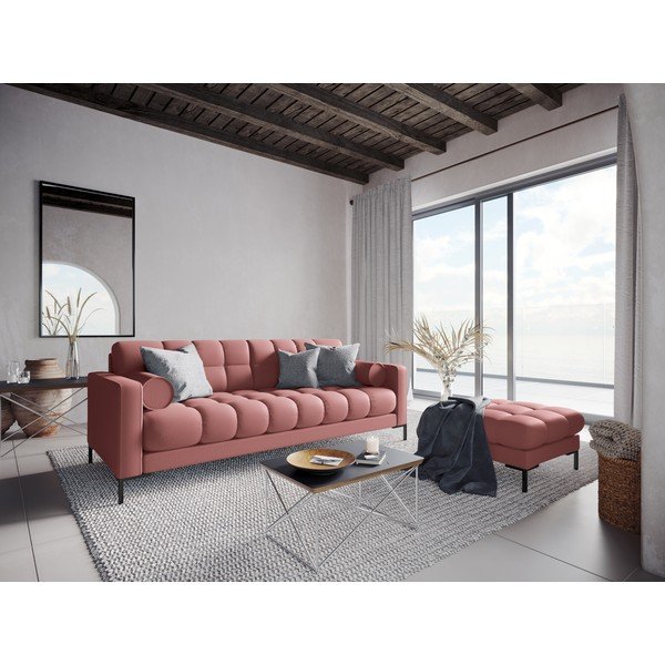 Розова табуретка за крака , 60 cm Bali - Cosmopolitan Design-image-4