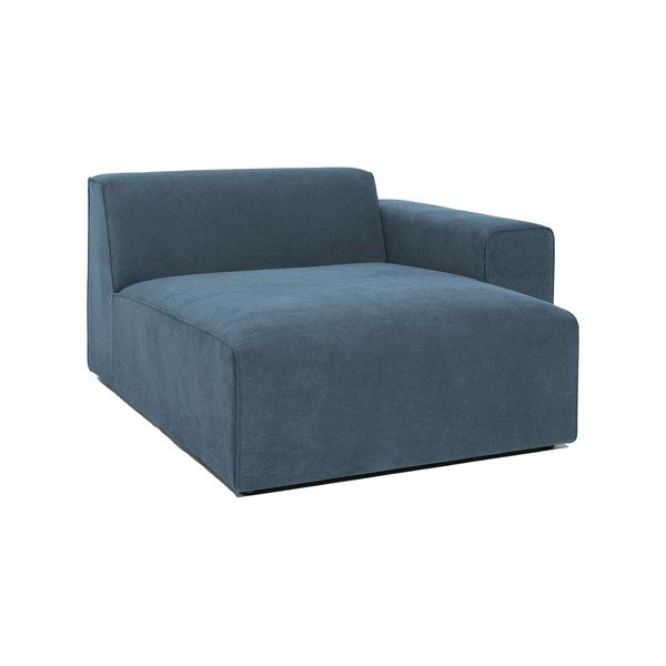 Син модулен диван от рипсено кадифе (десен ъгъл) Sting – Scandic-image-1