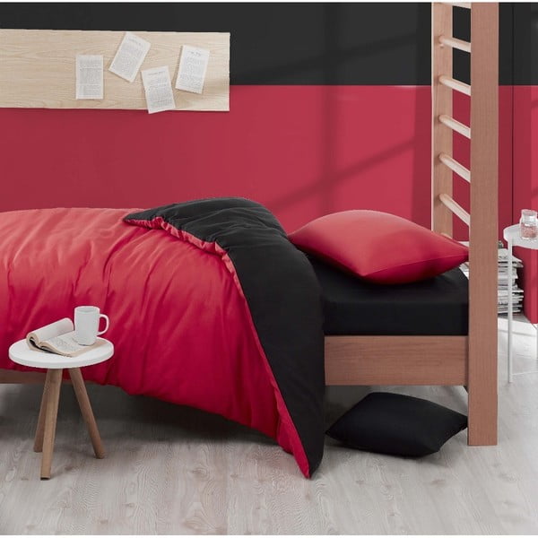 Спално бельо с чаршаф за единично легло Passion, 160 x 220 cm - Mijolnir