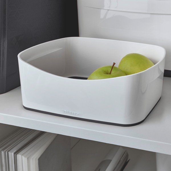 Кутия за маса в бяло и черно, дължина 24,5 cm MyBox - Leitz-image-3