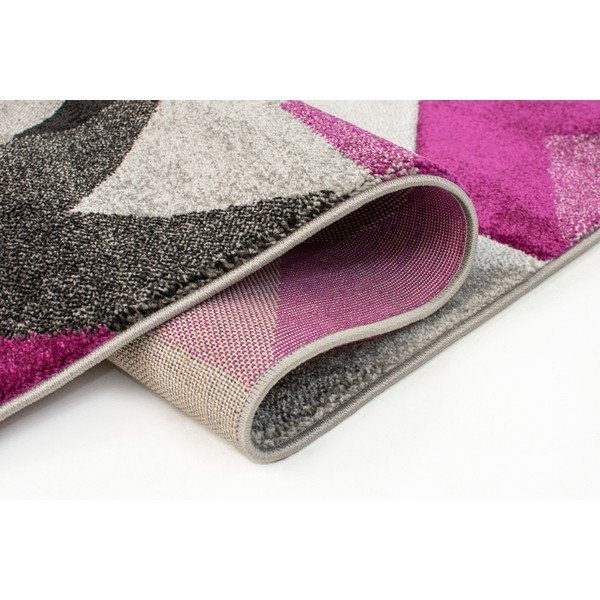 Килим Aurora Grey Purple, 80 x 150 cm - Flair Rugs-image-3
