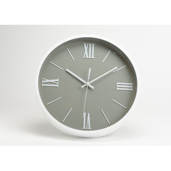 Hodiny Modern Grey, 36 cm
