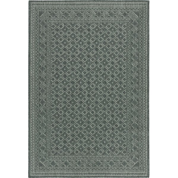 Зелен външен килим 170x120 cm Terrazzo - Floorita