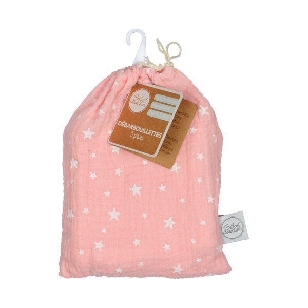 Муселинови кърпи за миене в комплект от 5 броя – Bébé Douceur-image-2