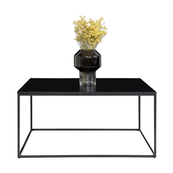 Черна масичка за кафе , 90 x 60 cm Vita - House Nordic-image-2