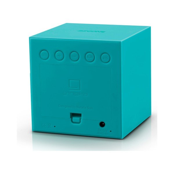 Тюркоазен LED будилник Gravity Cube Gravity Cube Click - Gingko-image-4