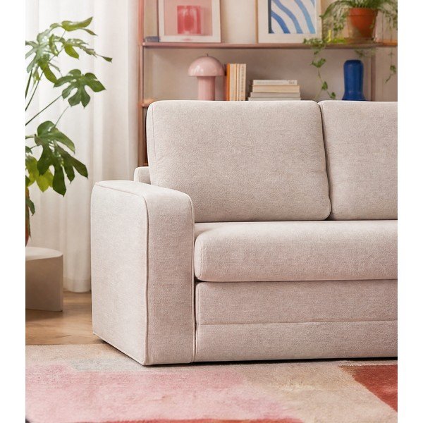 Бежов разтегателен диван 160 cm Come – Bobochic Paris-image-3