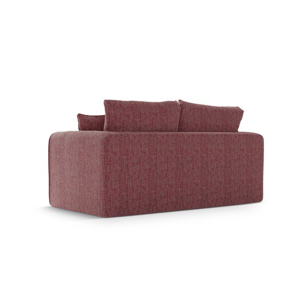 Тъмнорозов сгъваем диван 158 cm Lido – Micadoni -image-3
