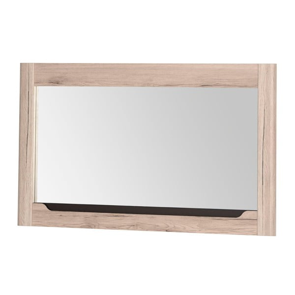 Nástěnné zrcadlo s rámem v dubovém dekoru Szynaka Meble Desjo, 118 x 70 cm