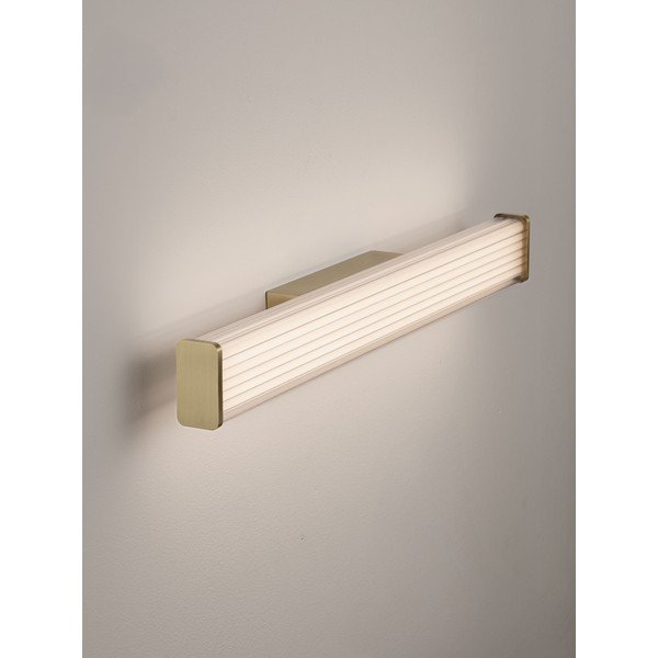 Матово златиста метална LED стенна лампа Misty – Nova Luce-image-2