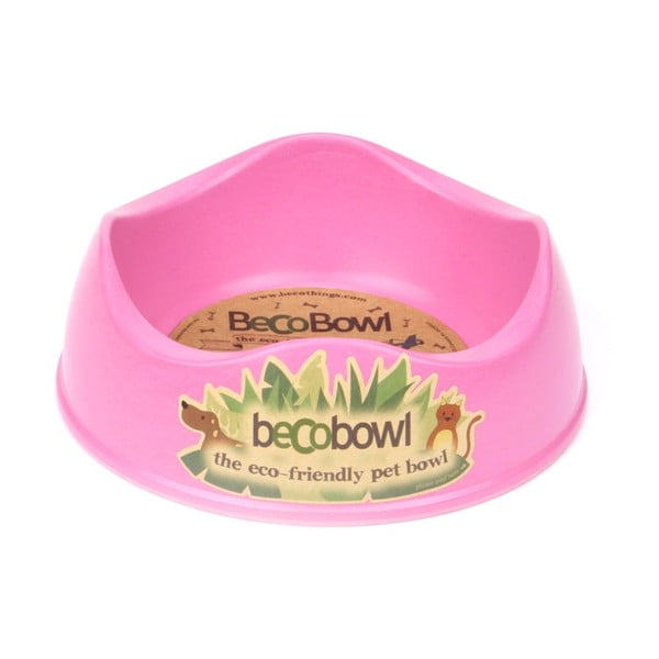 Psí/kočičí miska Beco Bowl 17 cm, růžová