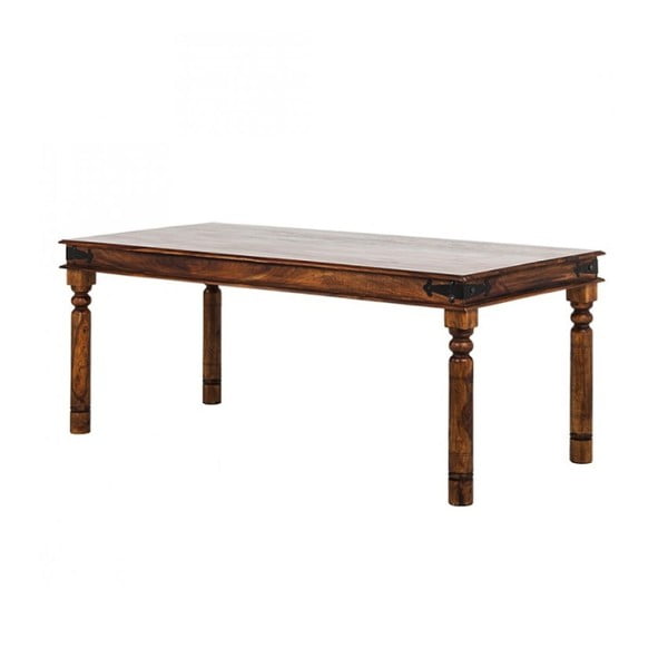 Jídelní stůl z palisandrového dřeva Massive Home Nicco, 140 x 90 cm
