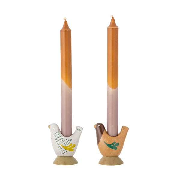 Каменни свещници в комплект от 2 бр. Reem - Bloomingville-image-3