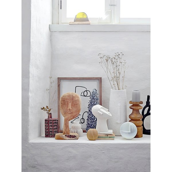 Ваза от бял фаянс Blossom - Bloomingville-image-3