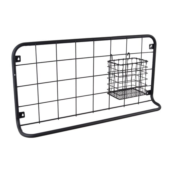 Органайзер за стена в черно Open Grid - PT LIVING-image-2