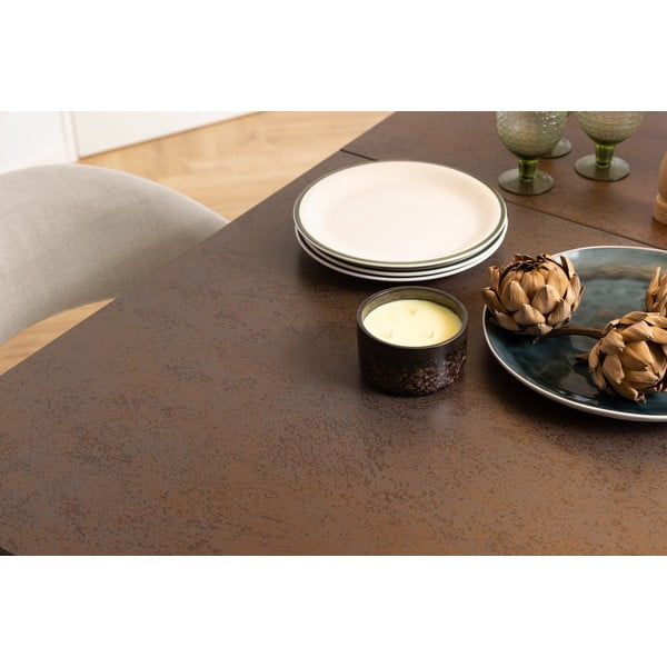 Керамична сгъваема маса за хранене 90x210 cm Irwine - Actona-image-4