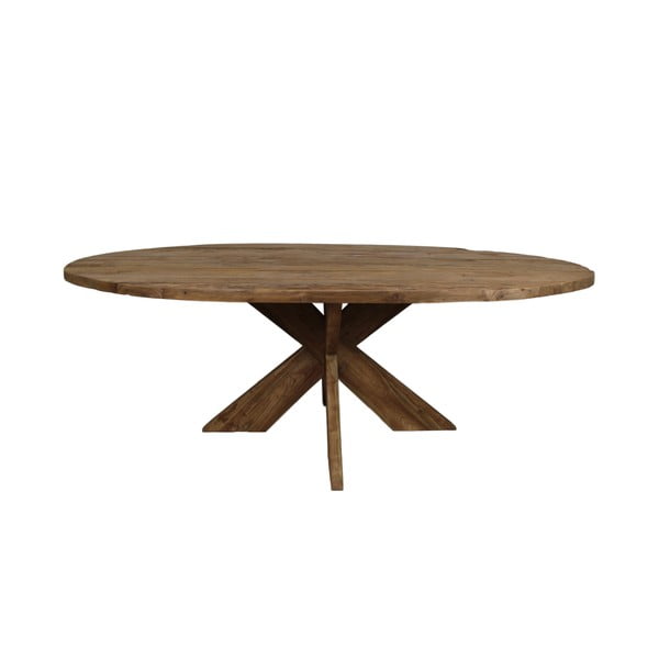 Jídelní stůl z teakového dřevo HSM Collection Blank, 180 x 100 cm