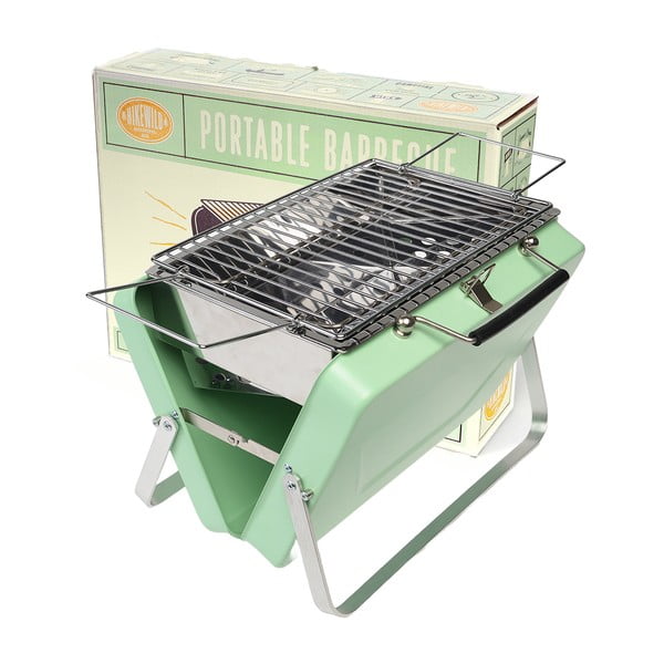 Преносим грил на дървени въглища Pistachio – Rex London-image-4