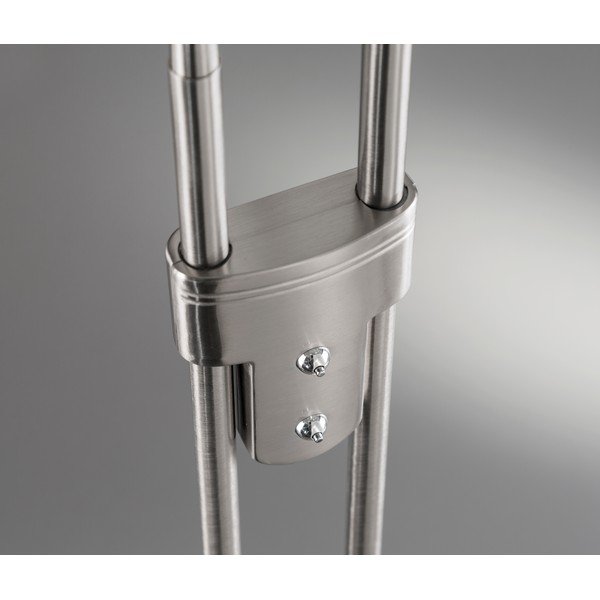 LED затъмняваща се подова лампа в сребрист цвят (височина 150 cm) Dent – Fischer & Honsel-image-3