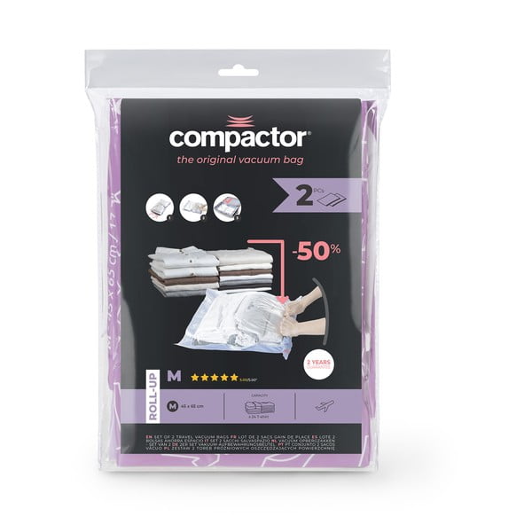 Вакуумни торбички в комплект от 2 броя Roll Up M – Compactor-image-2