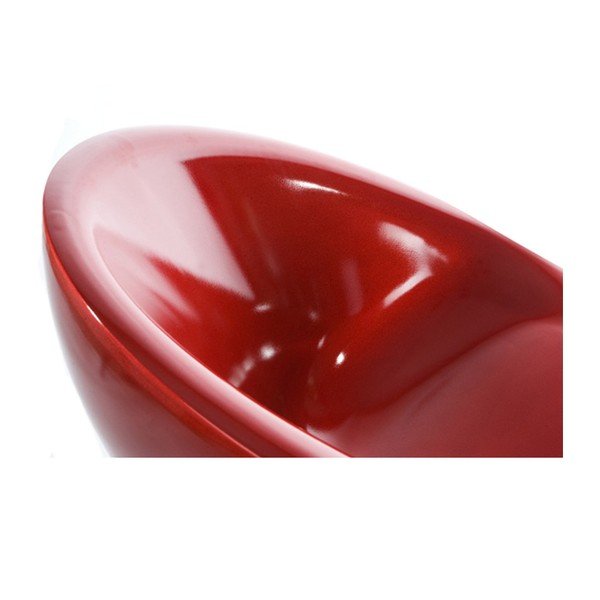 Sada 2 červených otočných křesel Kokoon Design Bowl-image-3