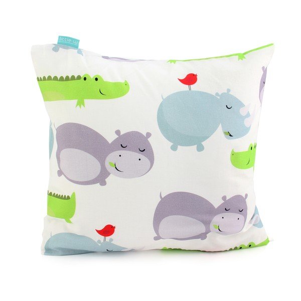 Детска памучна завивка и възглавница , 140 x 200 cm Hippo - Mr. Fox-image-2