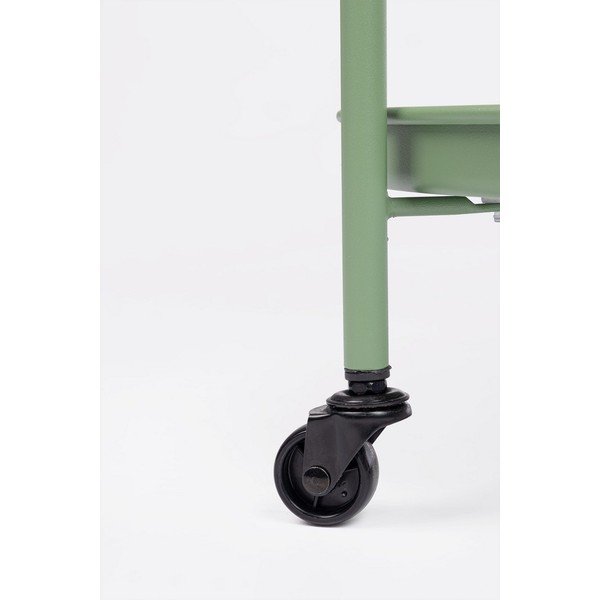 Стоманена маса за сервиране на колелца ø 44,5 cm Austin – Yes Everyday-image-3