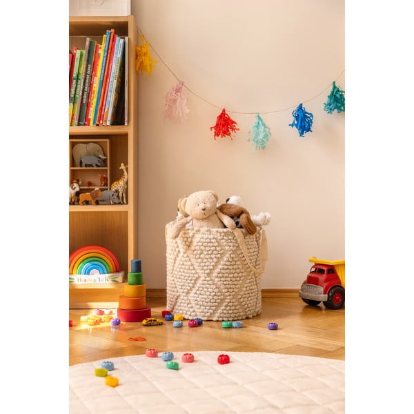 Текстилна кошница за съхранение ø 40x40 cm Pearl M – Bonami Essentials-image-1