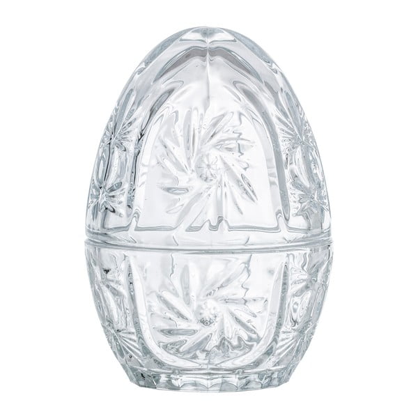 Декоративен стъклен буркан с форма на яйце - Bloomingville