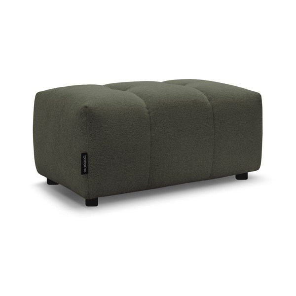 Шенилова табуретка  в цвят каки Roxelane – Bobochic Paris-image-3