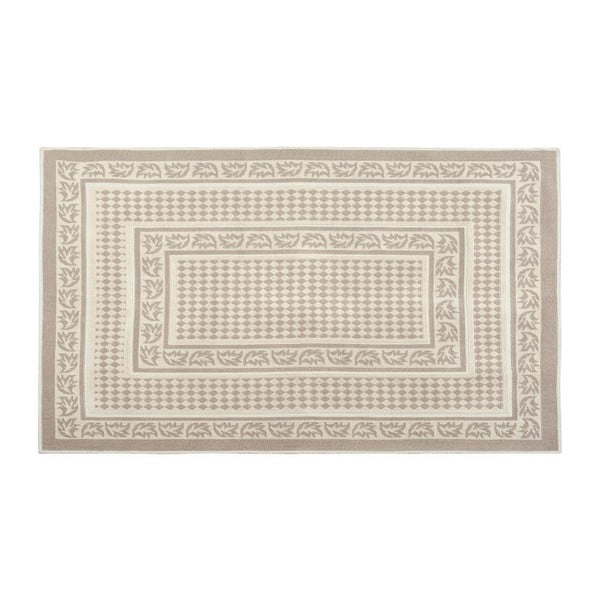 Krémový bavlněný koberec Eno, 160 x 230 cm